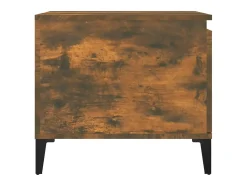 Mesa de centro | Mesa de apoio 100x50x45 cm derivados madeira carvalho fumado^ Mesa De Centro