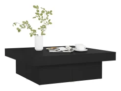 Mesa de centro | Mesa de apoio 90x90x28 cm derivados de madeira^ Mesa De Centro