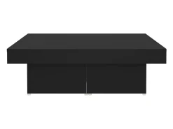 Mesa de centro | Mesa de apoio 90x90x28 cm derivados de madeira^ Mesa De Centro
