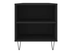 Online Mesa de centro | Mesa de apoio 102x44.5x50 cm derivados de madeira Preto