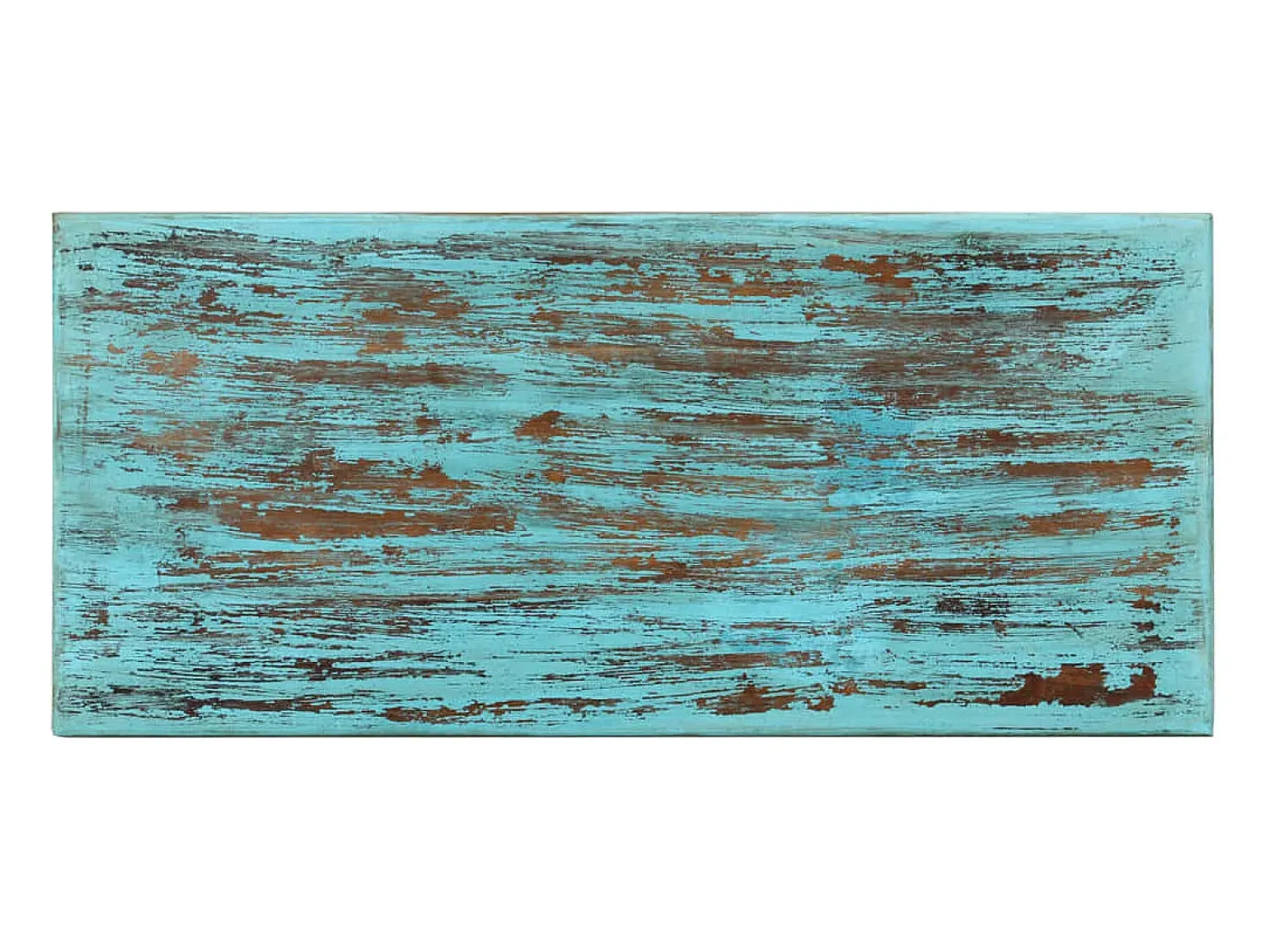 Mesa De Centro* Mesa de centro | Mesa de apoio | Mesa de café 110x50x34 cm madeira recuperada maciça Multicor