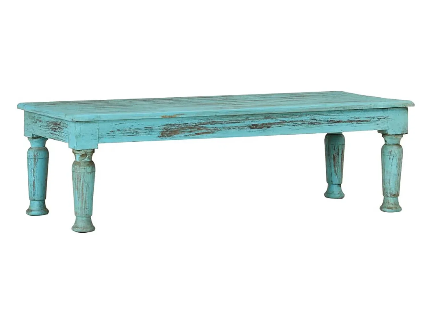 Mesa De Centro* Mesa de centro | Mesa de apoio | Mesa de café 110x50x34 cm madeira recuperada maciça Multicor