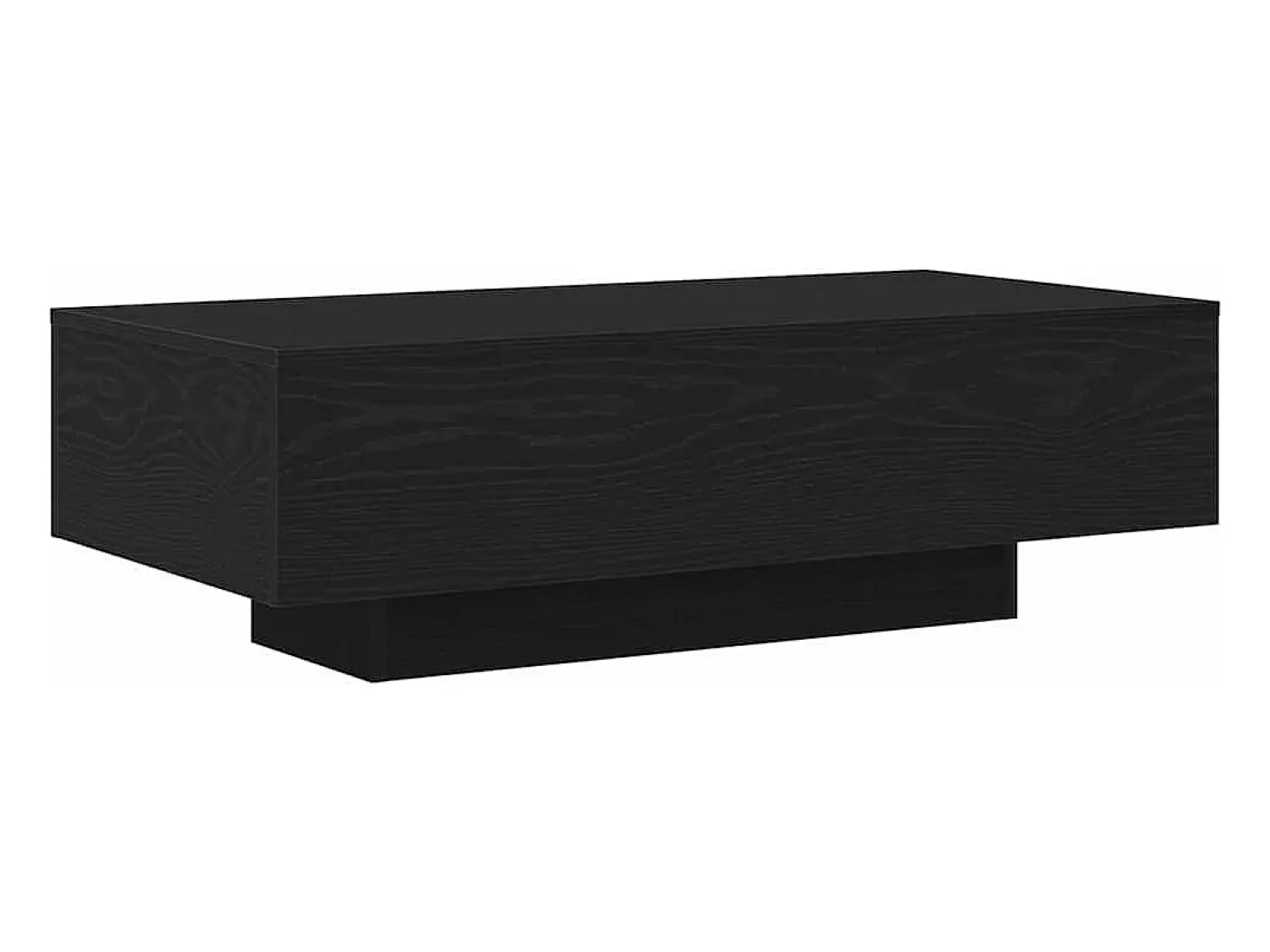 Mesa De Centro* Mesa de centro | Mesa de apoio Carvalho 100x49.5x31 cm Preto