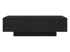 Mesa De Centro* Mesa de centro | Mesa de apoio Carvalho 100x49.5x31 cm Preto