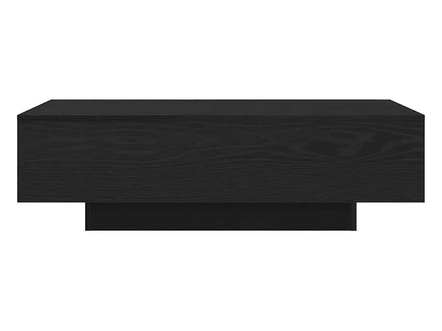 Mesa De Centro* Mesa de centro | Mesa de apoio Carvalho 100x49.5x31 cm Preto