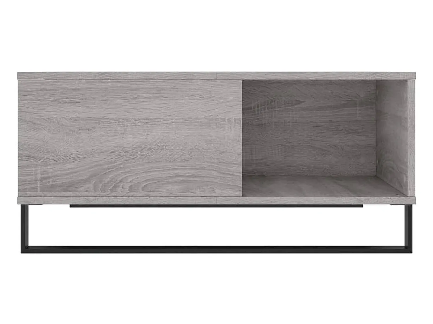 Mesa de centro | Mesa de apoio 80x80x36.5 cm derivados madeira sonoma^ Mesa De Centro