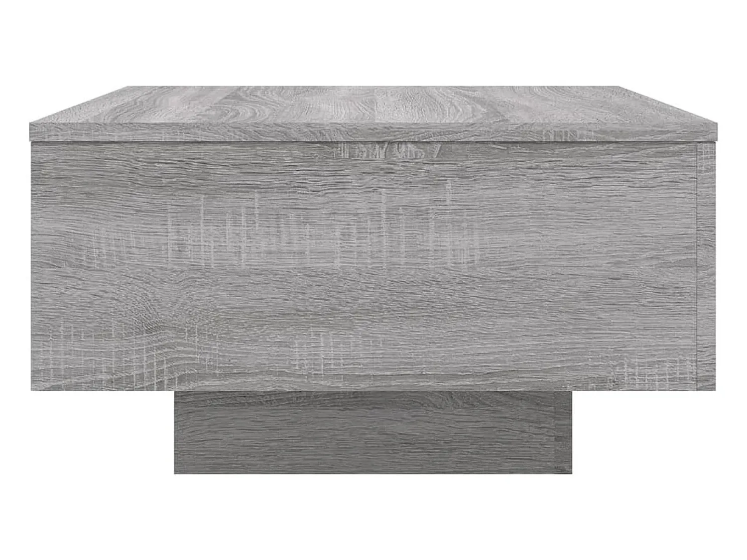 Mesa De Centro* Mesa de centro | Mesa de apoio 55x55x31 cm derivados de madeira sonoma Cinzento