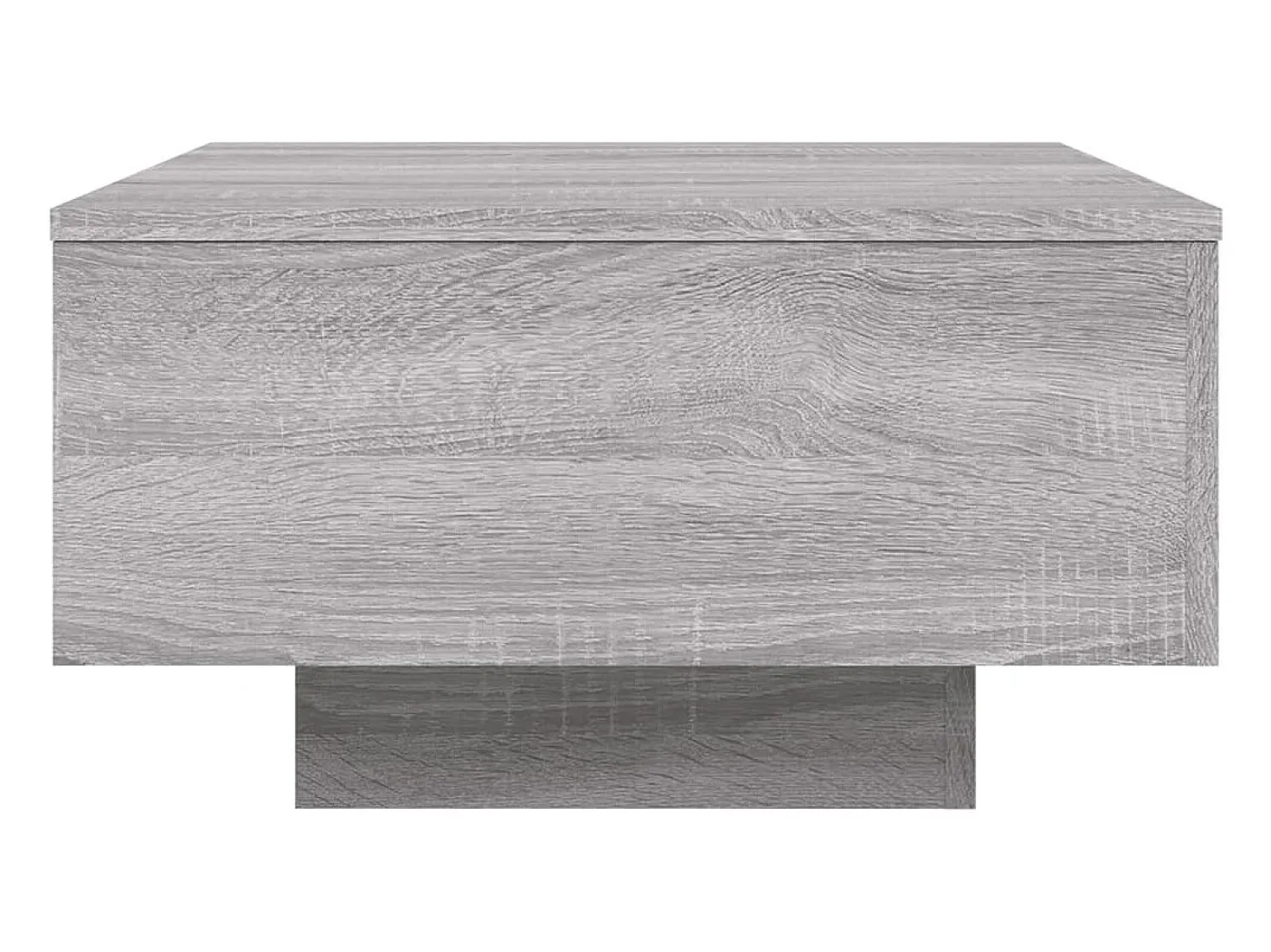Mesa De Centro* Mesa de centro | Mesa de apoio 55x55x31 cm derivados de madeira sonoma Cinzento