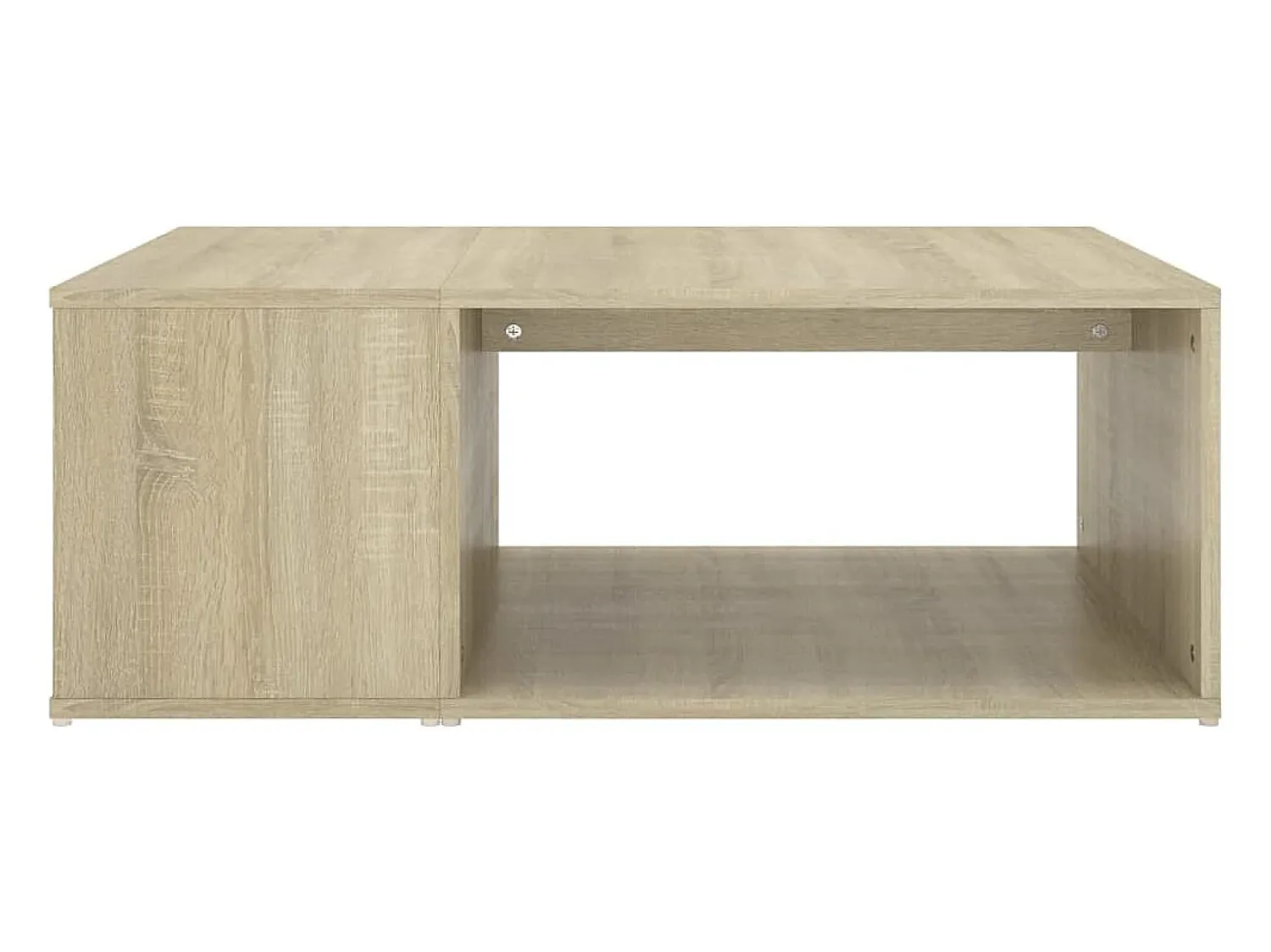 Mesa de centro | Mesa de apoio 90x67x33 cm derivados de madeira carvalho sonoma^ Mesa De Centro