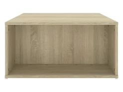 Mesa de centro | Mesa de apoio 90x67x33 cm derivados de madeira carvalho sonoma^ Mesa De Centro