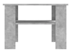 Mesa De Centro* Mesa de centro | Mesa de apoio derivados de madeira cimento Cinzento