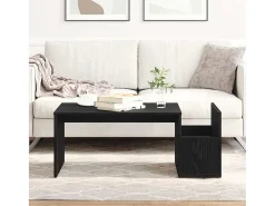 Best Mesa de centro | Mesa de apoio Carvalho 90x45x35 cm Preto