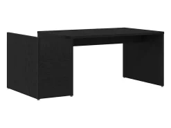 Best Mesa de centro | Mesa de apoio Carvalho 90x45x35 cm Preto