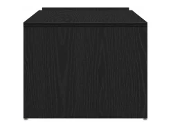 Best Mesa de centro | Mesa de apoio Carvalho 90x45x35 cm Preto