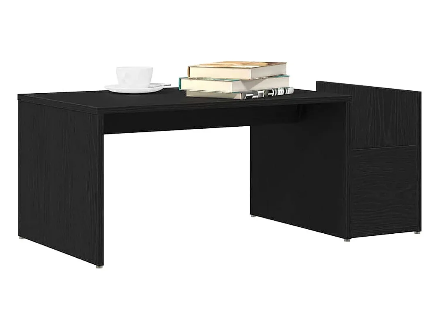 Best Mesa de centro | Mesa de apoio Carvalho 90x45x35 cm Preto