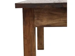 Online Mesa de centro | Mesa de apoio madeira de mogno maciça 96x73x45 cm Castanho