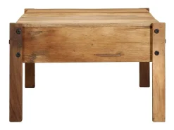 Mesa De Centro| Mesa de centro | Mesa de apoio | Mesa de café com gaveta 110x55x35 cm Castanho