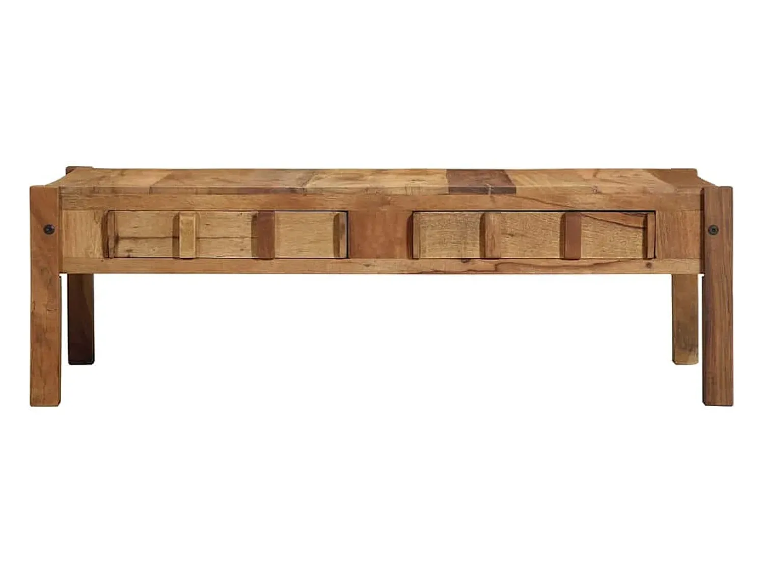 Mesa De Centro| Mesa de centro | Mesa de apoio | Mesa de café com gaveta 110x55x35 cm Castanho