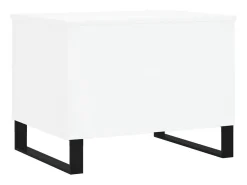 Mesa De Centro| Mesa de centro | Mesa de apoio 60x44.5x45 cm derivados de madeira Branco