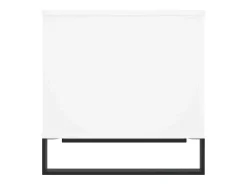 Mesa De Centro| Mesa de centro | Mesa de apoio 60x44.5x45 cm derivados de madeira Branco