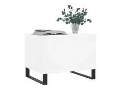 Mesa De Centro| Mesa de centro | Mesa de apoio 60x44.5x45 cm derivados de madeira Branco