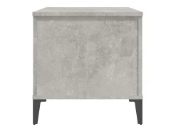 Mesa De Centro| Mesa de centro | Mesa de apoio 90x44.5x45 derivados de madeira cimento Cinzento