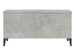 Mesa De Centro| Mesa de centro | Mesa de apoio 90x44.5x45 derivados de madeira cimento Cinzento