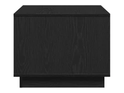 Mesa De Centro| Mesa de centro | Mesa de apoio Carvalho 55x55x42 cm Preto