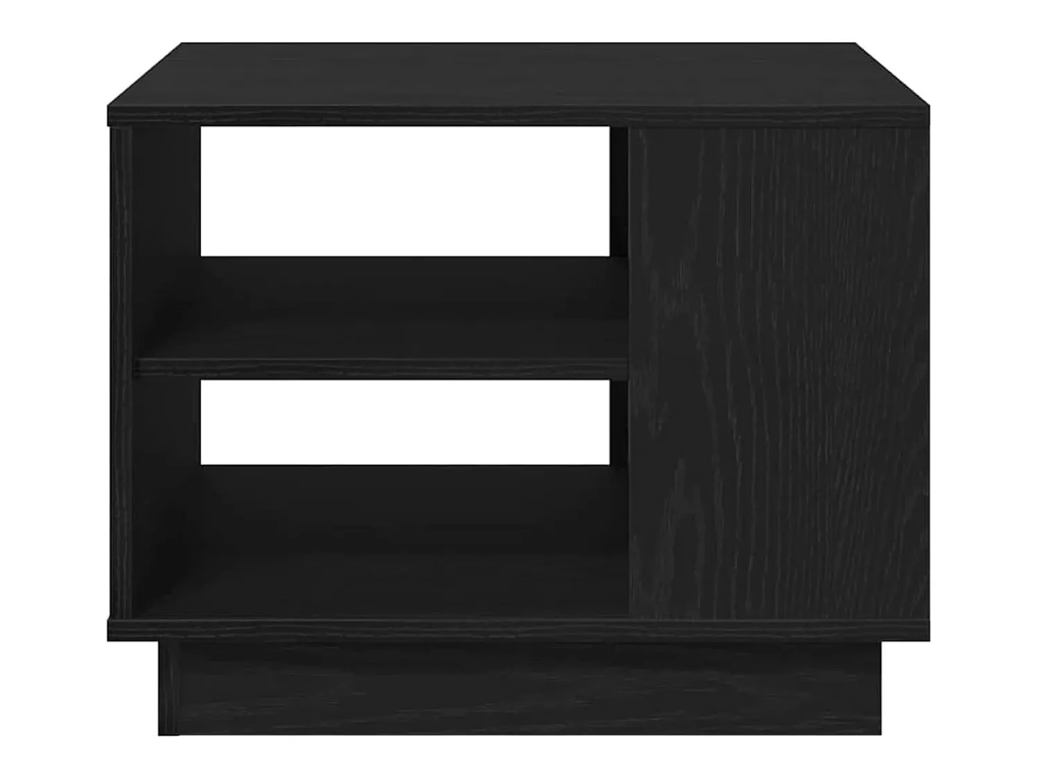 Mesa De Centro| Mesa de centro | Mesa de apoio Carvalho 55x55x42 cm Preto