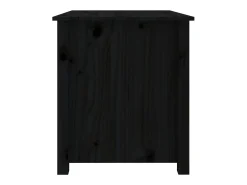 Mesa De Centro* Mesa de centro | Mesa de apoio 71x49x55 cm pinho maciço Preto