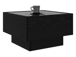 Discount Mesa de centro | Mesa de apoio Carvalho 50x50x30 cm Preto