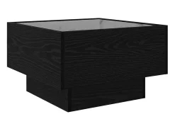 Discount Mesa de centro | Mesa de apoio Carvalho 50x50x30 cm Preto