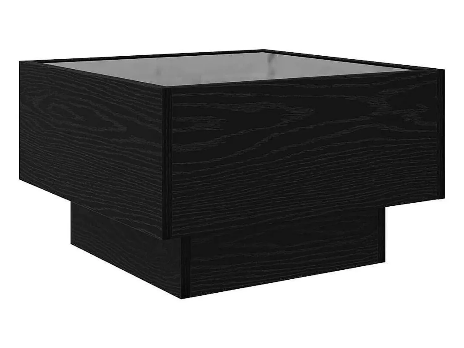 Discount Mesa de centro | Mesa de apoio Carvalho 50x50x30 cm Preto
