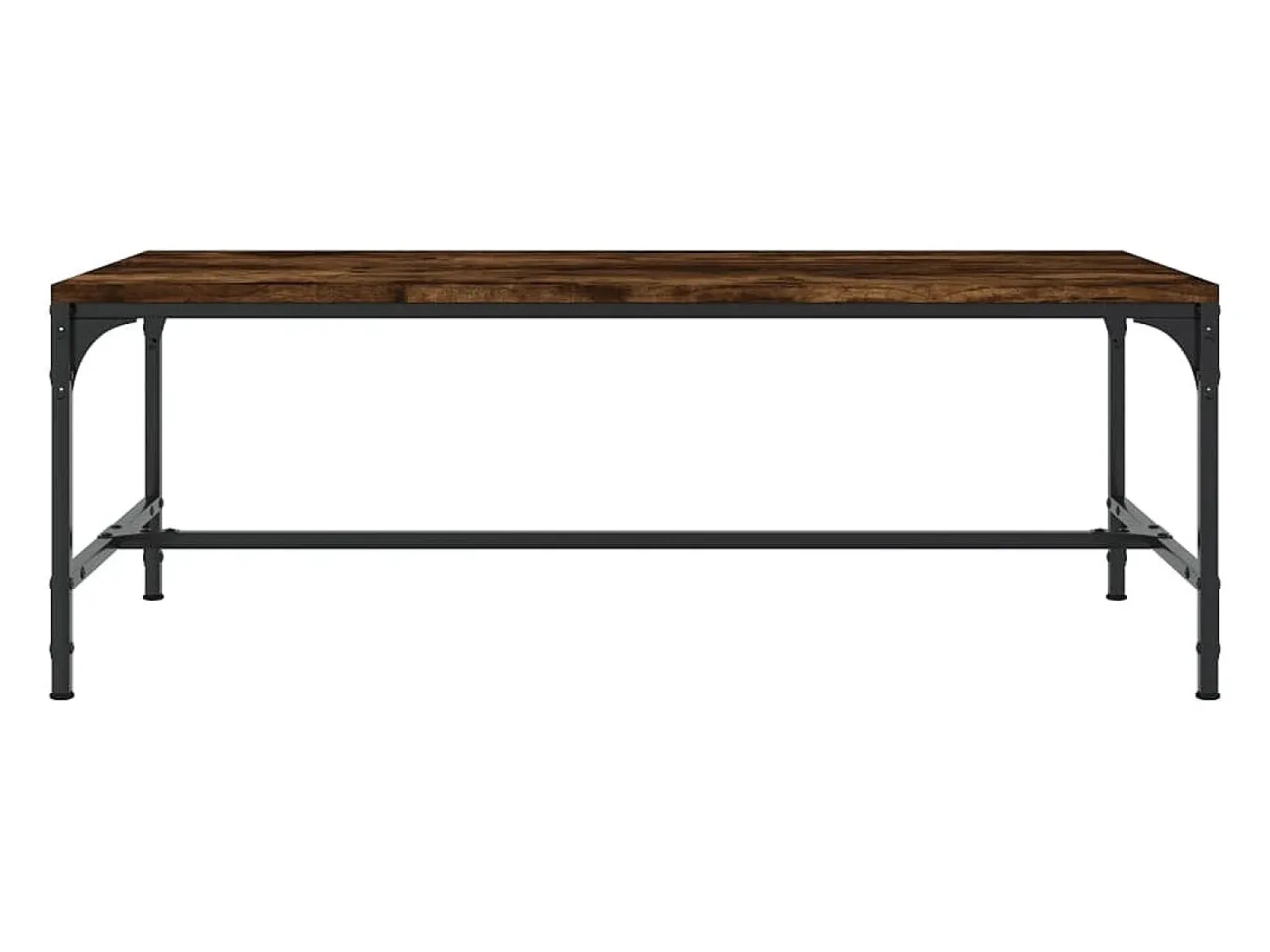 Sale Mesa de centro | Mesa de apoio 100x50x35 cm derivados madeira carvalho fumado Castanho
