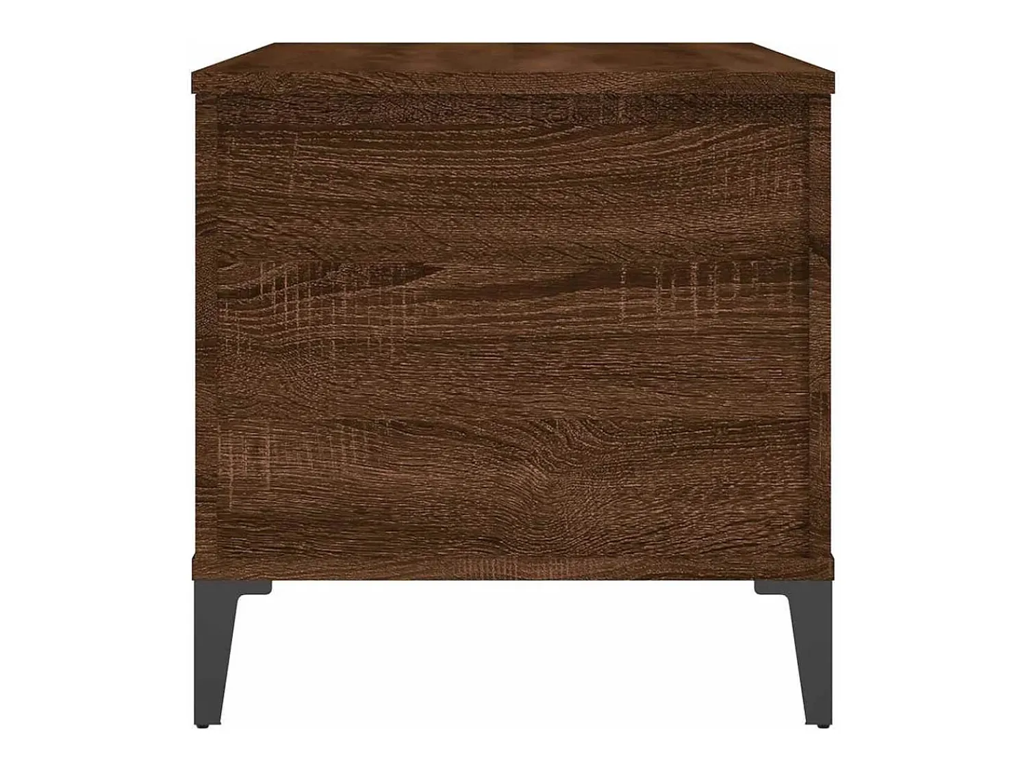 Mesa De Centro* Mesa de centro | Mesa de apoio 90x44.5x45 cm derivados madeira carvalho Castanho