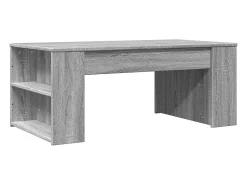 Mesa de centro | Mesa de apoio 102x55x42 cm madeira processada sonoma^ Mesa De Centro