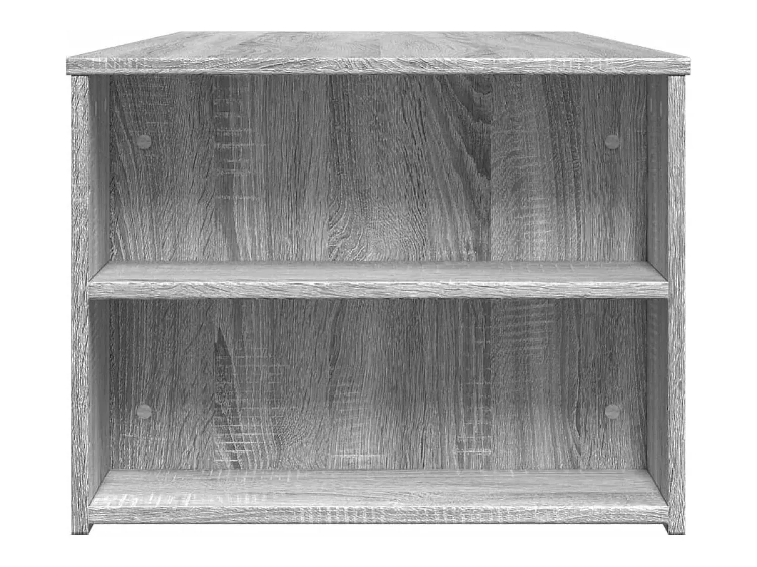 Mesa de centro | Mesa de apoio 102x55x42 cm madeira processada sonoma^ Mesa De Centro