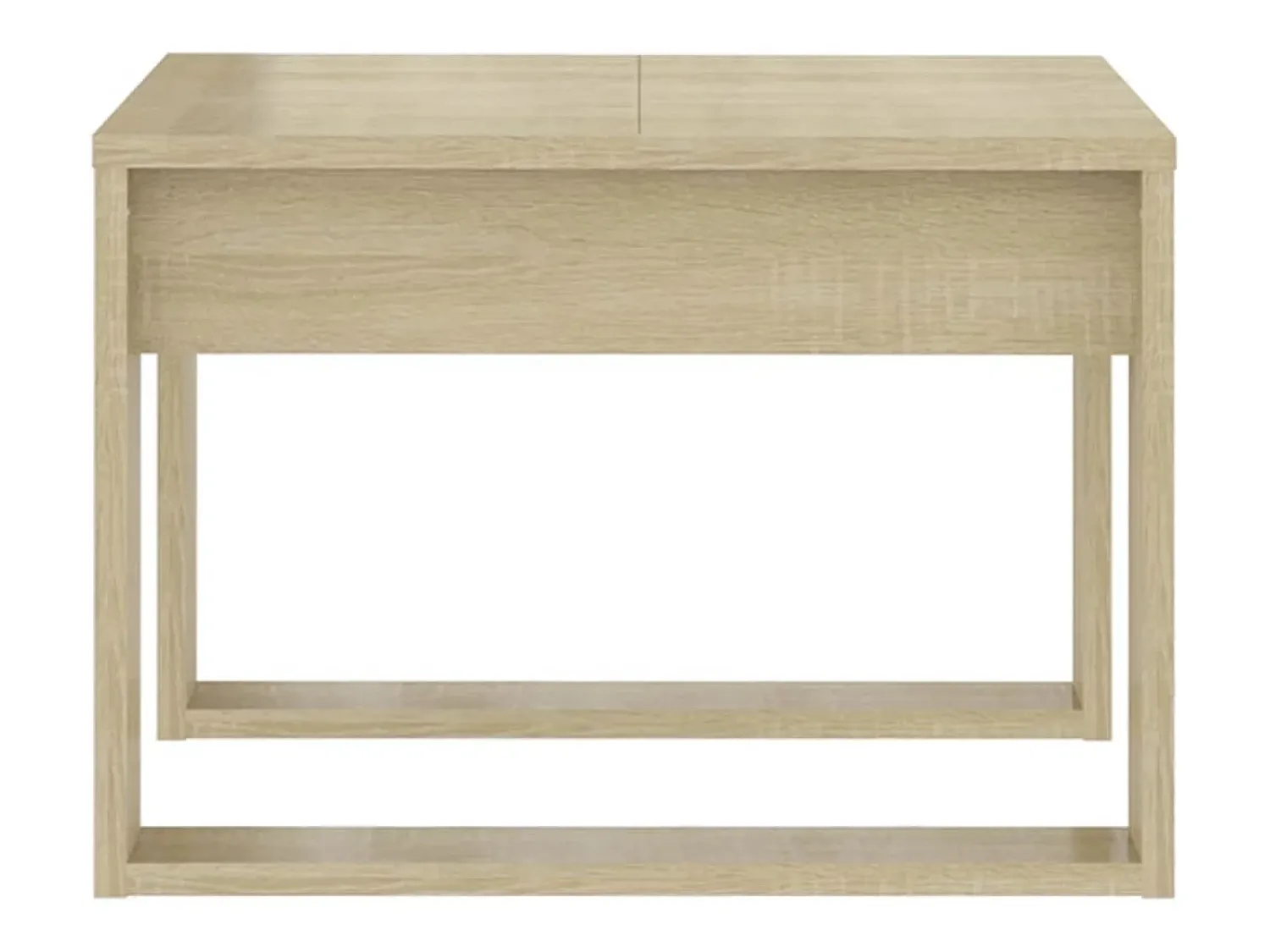 Mesa de centro | Mesa de apoio 50x50x35 cm derivados de madeira carvalho sonoma^ Mesa De Centro