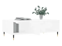 Mesa de centro | Mesa de apoio 104x60x35 cm derivados de madeira^ Mesa De Centro