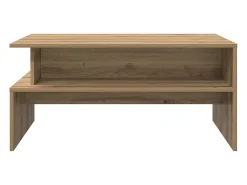 Mesa De Centro* Mesa de centro | Mesa de apoio carvalho artisiano 90x55x42.5 cm Castanho
