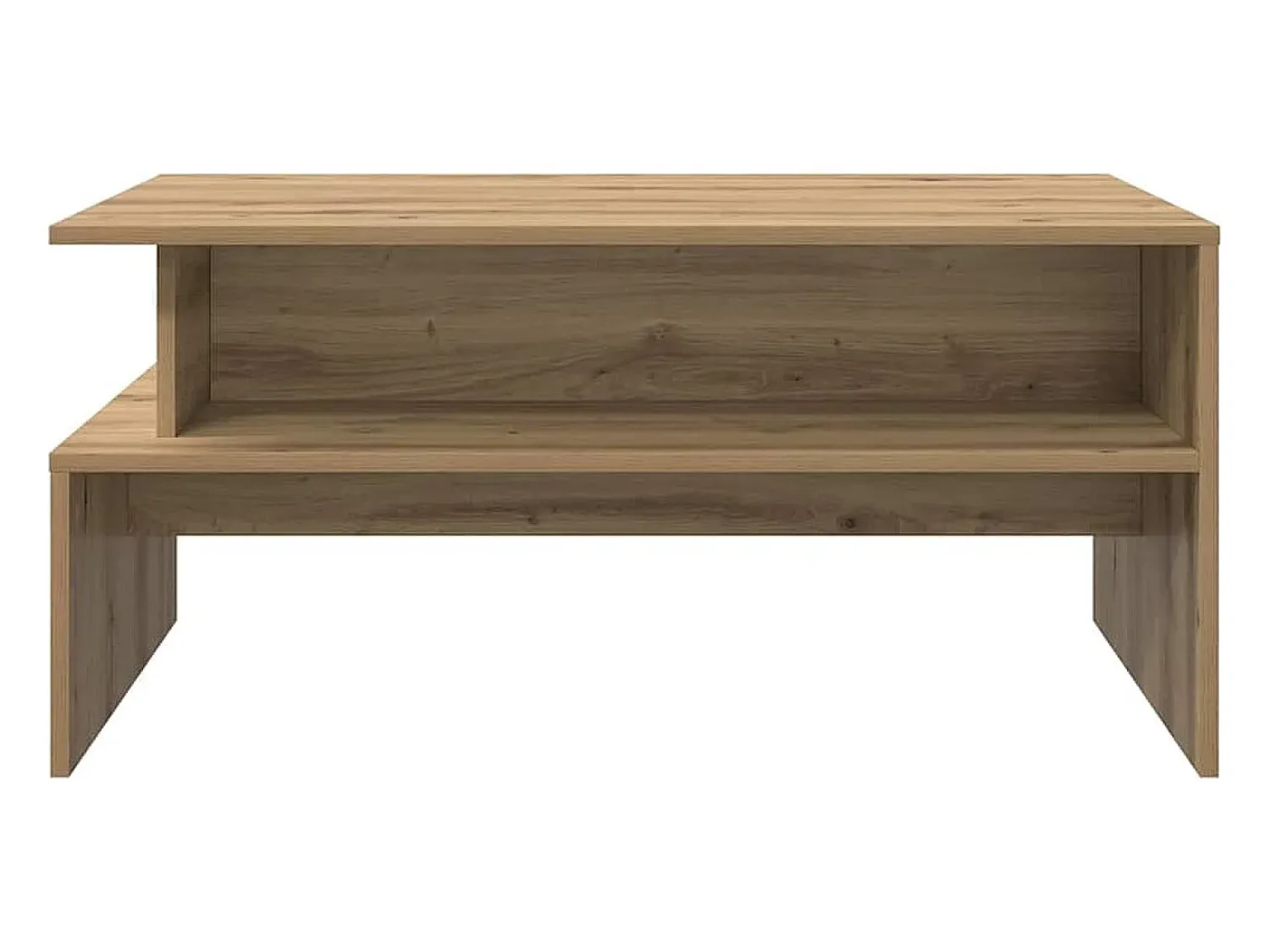 Mesa De Centro* Mesa de centro | Mesa de apoio carvalho artisiano 90x55x42.5 cm Castanho