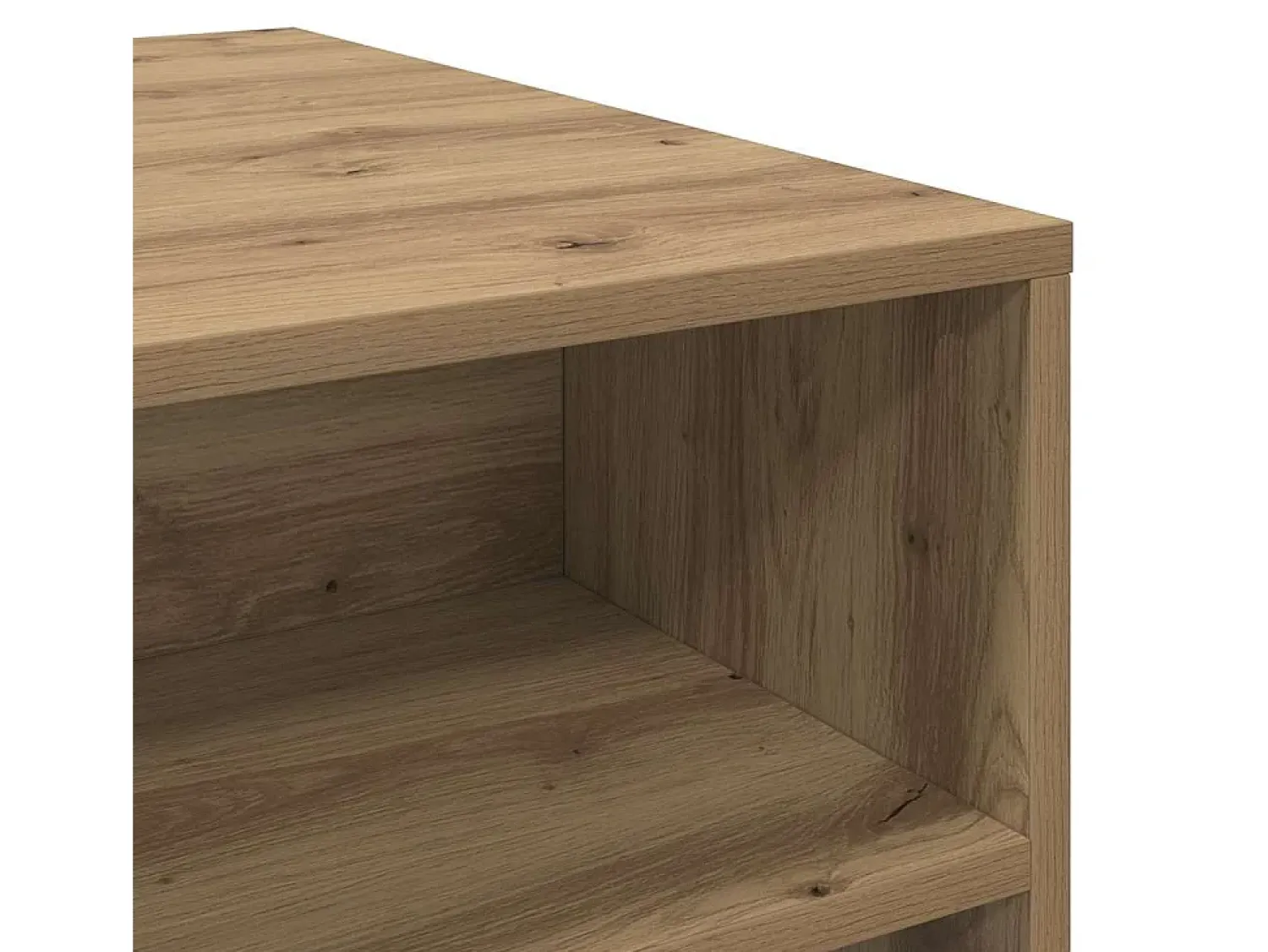 Mesa De Centro* Mesa de centro | Mesa de apoio carvalho artisiano 90x55x42.5 cm Castanho