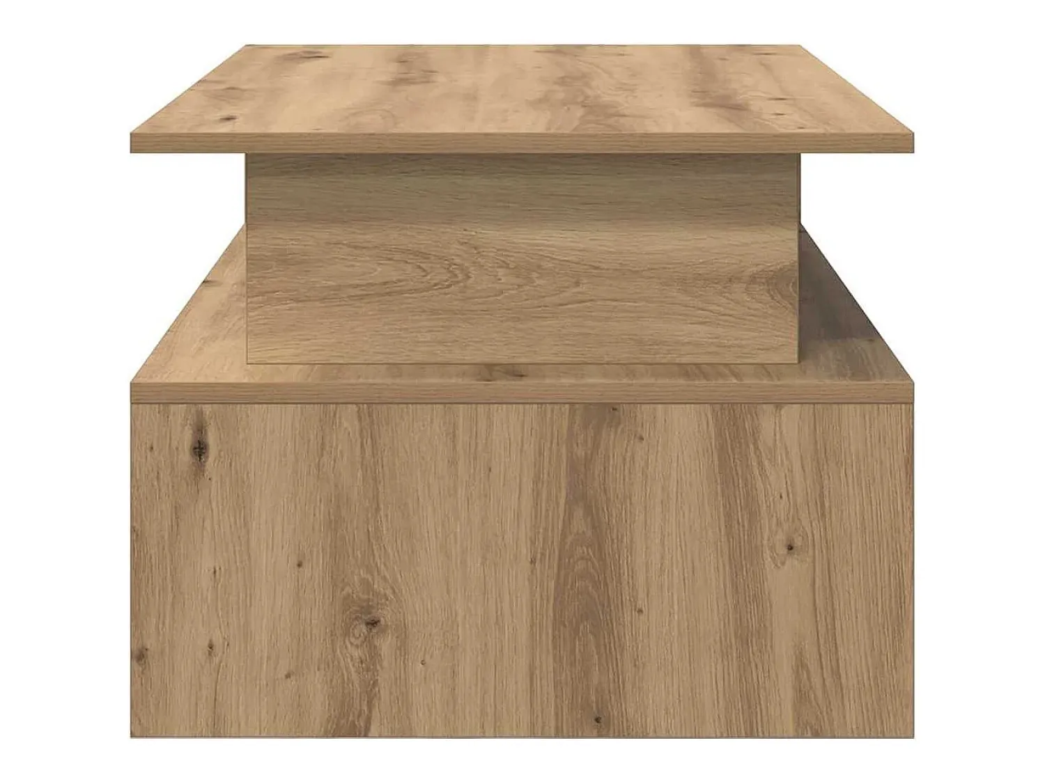 Mesa De Centro* Mesa de centro | Mesa de apoio carvalho artisiano 90x55x42.5 cm Castanho