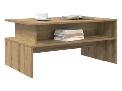 Mesa De Centro* Mesa de centro | Mesa de apoio carvalho artisiano 90x55x42.5 cm Castanho