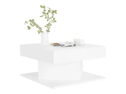 Mesa de centro | Mesa de apoio 57x57x30 cm derivados de madeira^ Mesa De Centro