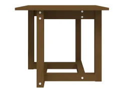 Discount Mesa de centro | Mesa de apoio 50x50x45 cm pinho maciço mel Castanho