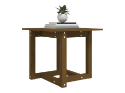 Discount Mesa de centro | Mesa de apoio 50x50x45 cm pinho maciço mel Castanho