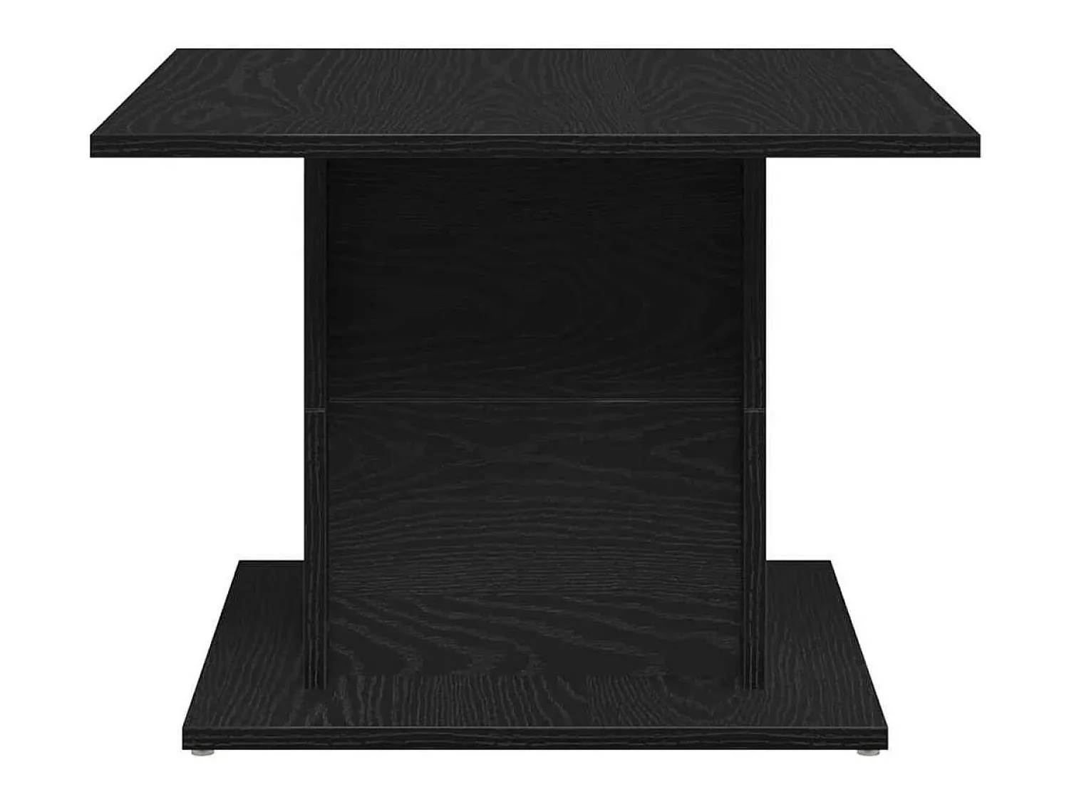 Mesa De Centro| Mesa de centro | Mesa de apoio Carvalho 55.5x55.5x40 cm Preto