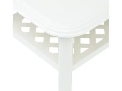 Mesa de centro | Mesa de apoio 90x60x46 cm plástico^ Mesa De Centro