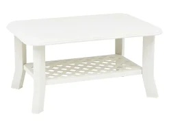 Mesa de centro | Mesa de apoio 90x60x46 cm plástico^ Mesa De Centro